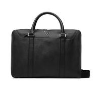 Guess Maletín CERTOSA SFFN SMRT CM, 39 cm, compartimento para portátil, negro, talla única