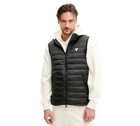 Guess- Chaleco Elegante sin Mangas Triángulo- Jackets- Hombre- Negro- L- Chaleco Elegante sin Mangas Triángulo