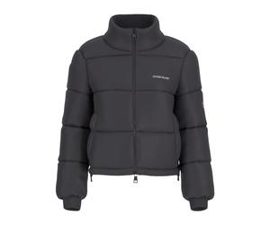 Guess- Chaqueta Acolchada Negra para Mujer- Jackets- Mujer- Negro- S- Chaqueta Acolchada Negra para Mujer