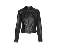 GUESS Chaqueta de llama, Negro, L