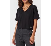 GUESS Chrissy Vn With Chai Jet Black A996 Talla: XS | Camisetas de Seda Outlet | Mujer | Negro