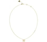 Guess Chrysalis JUBN04107JWYGT-U - Collar de mariposa, Acero dorado