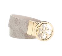Guess- Cinturón de Cuero Elegante para Mujeres- Accessories- Mujer- Gris- S- Cinturón de Cuero Elegante para Mujeres
