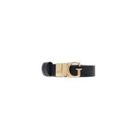GUESS Cinturón de mujer Leona con logo 4G, negro, 2,5 cm, reversible, poliuretano, estilo casual