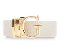 GUESS cinturón Jena Adjustable And Reversible Pant Belt W85 Stone Multi gris claro azul recortable reversible