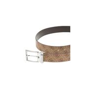 GUESS cinturón Milano Adjustable & Reversible Belt H35 W105 Beige Brown marrón recortable