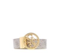GUESS Cinturón 'Noelle' capuchino / oro / blanco 95 capuchino / oro / blanco