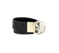 GUESS cinturón Noelle Nolana Belt W95 Coal Logo gris oscuro negro recortable reversible