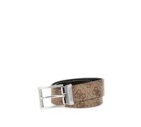 GUESS Cinturón reversible y ajustable H35 Classic Monachina 4G BMCMLOP4335 Marrón, marrón, M