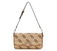 GUESS Bolso de hombro con solapa Circe Logo Latte T.U. Marrón