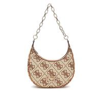 GUESS Circe Hobo Shoulder Bag Latte Logo