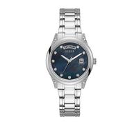 Guess Colección Aura Reloj De Acero Con Esfera De Madreperla