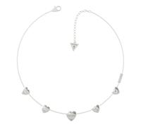 Guess Collar de cadena de plata para mujer UBN70028