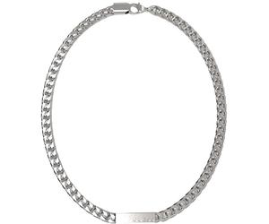 Guess collar para hombre de acero inoxidable