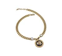 Guess Collar para mujer de acero inoxidable con circonitas, talla única, 88549732