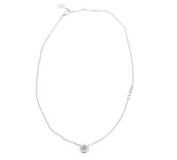 GUESS collar Stylish Guess Coin Necklace Rhodium