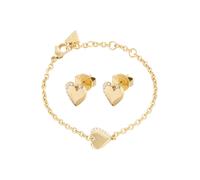 GUESS Conjunto de joyería oro / transparente One Size oro / transparente