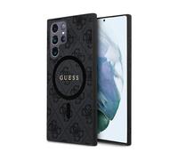 Guess Cover 4G Ring Classic Logo Negro - Galaxy S24 Ultra