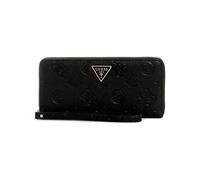 Guess Cresidia - Cartera Grande con Cremallera para Mujer, Color Negro, Talla única