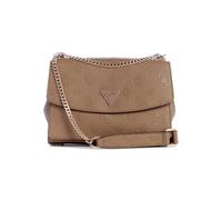 GUESS Cresidia Convertible Crossbody Flap, Solapa, Cruzada para Mujer, Gris Topo Oscuro, Talla Unica