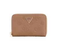 GUESS Cresidia SLG Zip Around Wallet M Dark Taupe