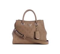 GUESS Cresidia Society Satchel Dark Taupe