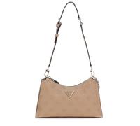 GUESS Cresidia Top Zip Shoulder Bag Beige