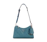 GUESS Cresidia Top Zip Shoulder Bag, Bolsa de Hombro Mujer, Verde Azulado, One Size