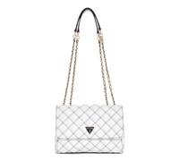 GUESS Cruise Vibe Convertible Xbody Flap Bag White/Navy