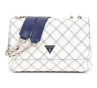 GUESS Cruise Vibe Convertible Xbody Flap Bag White/Navy