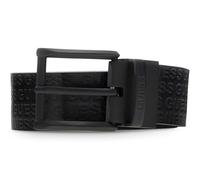 GUESS Cuero cinturón Adjustable And Reversible Belt W115 Black negro recortable reversible