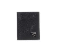 GUESS Cuero Estuche de Tarjetas Milano Card Wallet Black Negro