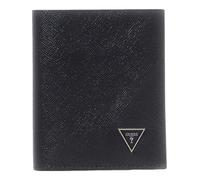 GUESS Cuero Estuche de Tarjetas Milano Card Wallet Black Negro