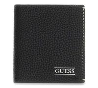 GUESS Cuero Monedero Boston Bifold Wallet Black Negro