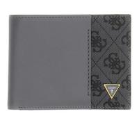 GUESS Cuero Monedero Milano Bifold Black/Antracite Gris