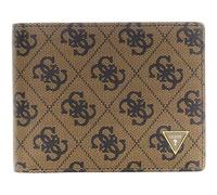 GUESS Cuero Monedero Mito Billfold Coin Wallet Coffee marrón