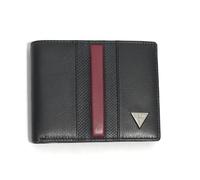GUESS Cuero Monedero Torino Bifold Wallet Black Negro