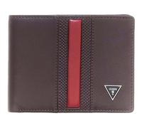 GUESS Cuero Monedero Torino Bifold Wallet Brown Rain Drum marrón Oscuro