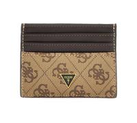GUESS Cuero Tarjetero Mito Card Case Beige/Brown marrón