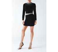 GUESS Danse Skirt Jet Black A996 Talla: XL | Mini Faldas Outlet | Mujer | Negro