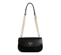 GUESS Daryna Convertible Crossbody Flap, Bandolera Mujer, Negro, One Size