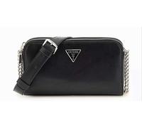 GUESS Daryna Cremallera Doble Cruzado Bolso para Mujer en Negro