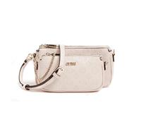 Guess dayane double bolso crossbody textil blush 24x13.5x4.5 cm - wlp-