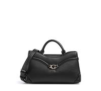 Guess Dea Bolso de mano negro, imitación de cuero, mujer