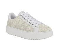 GUESS Denesa, Zapatillas Mujer, Ivory White 154, 39.5 EU