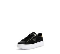 GUESS DENESA12, Sneaker Mujer, Black Gold, 39 EU