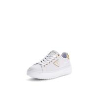 GUESS DENESA12, Sneaker Mujer, Oro Blanco, 37 EU