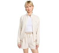 GUESS Eco Aggie - Sudadera con cremallera completa, Aop G6k5/G1dr Ologram, S