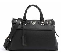 GUESS Eco Ali Lujo Estructurado Cartera Mano Bolso para Mujer en Negro