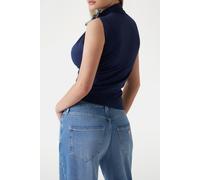 GUESS Eco Ariane 3d Embroidery Blackened Blue Talla: XS | Vaqueros Outlet | Mujer | Azul